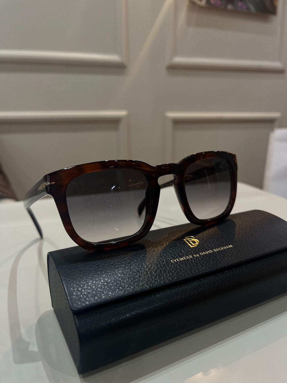 GAFAS DAVID BECKHAM TORTOISE