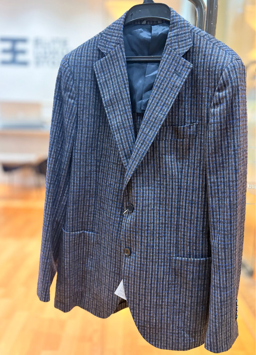 Chaqueta TOMBOLINI AZUL - CAFE