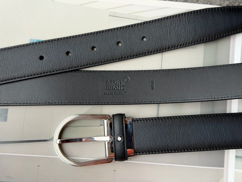 CINTURÓN MONTBLANC - LEATHER SFUMATO REVERSIBLE