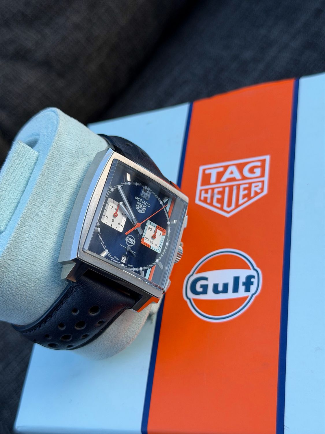 RELOJ TAG HEUER MÓNACO GULF