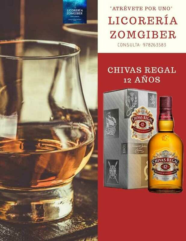 CHIVAS REGAL DE 12 AÑOS