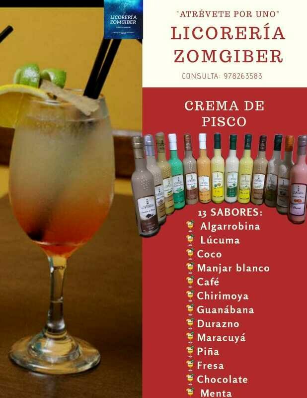 CREMAS DE PISCO