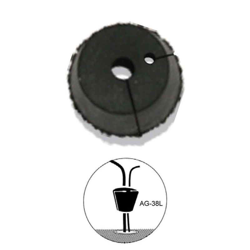 AG-38L  Compression Grommet with hole for Light