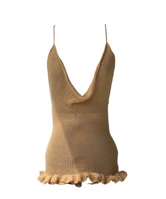 BACKLESS KNIT Dress