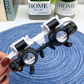 LED Glasses Magnifier 8x 15x 23x