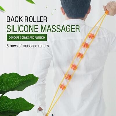 Back Roller Silicone Massager