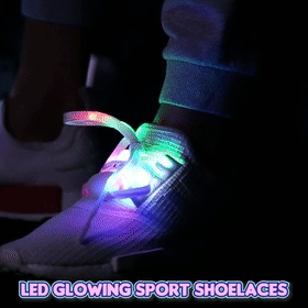 7 Colors Flashing Colorful Shoestrings