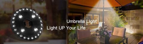 Super Bright Patio LED Umbrella Light
