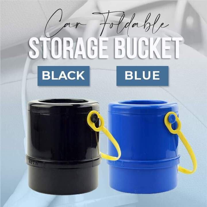 Car Foldable Storage Bucket