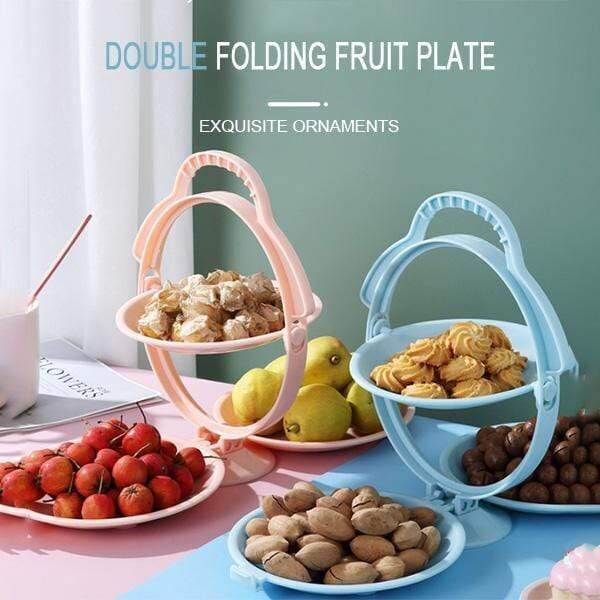 Foldable 3-ply Fruit Plate