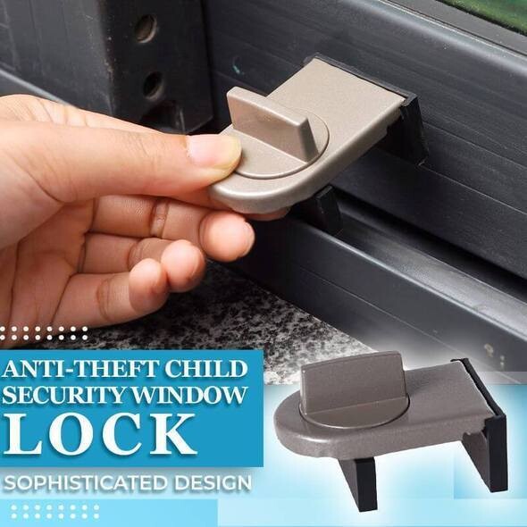 Anti-Theft Child Security Window Lock
