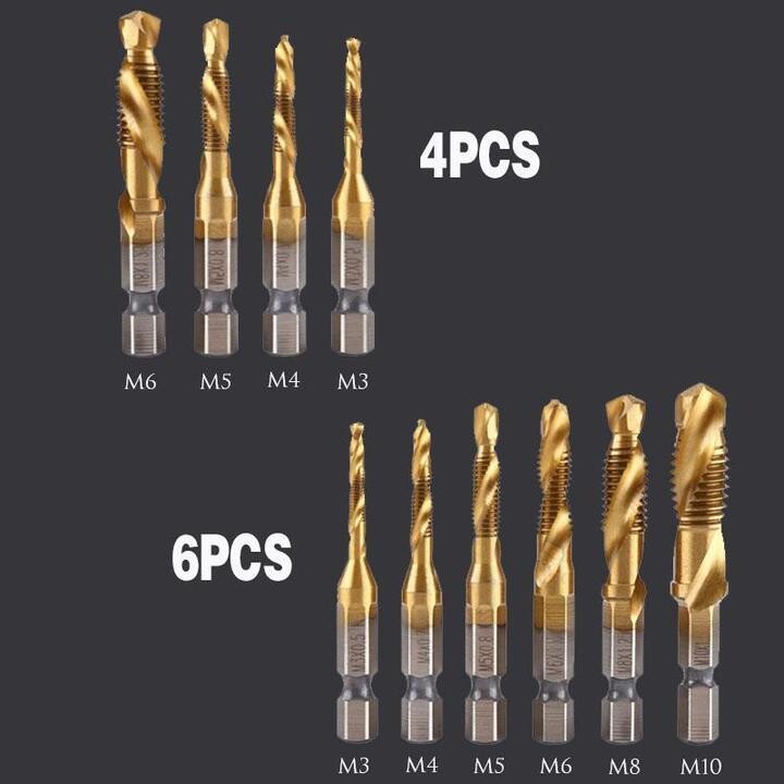 Composite Tap Drill Bit Set (6PCS)