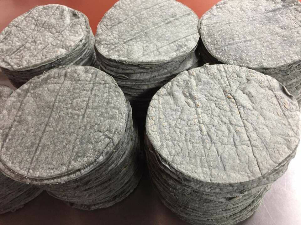 30 Packs Tortilla AZUL 13cm 20 tortillas