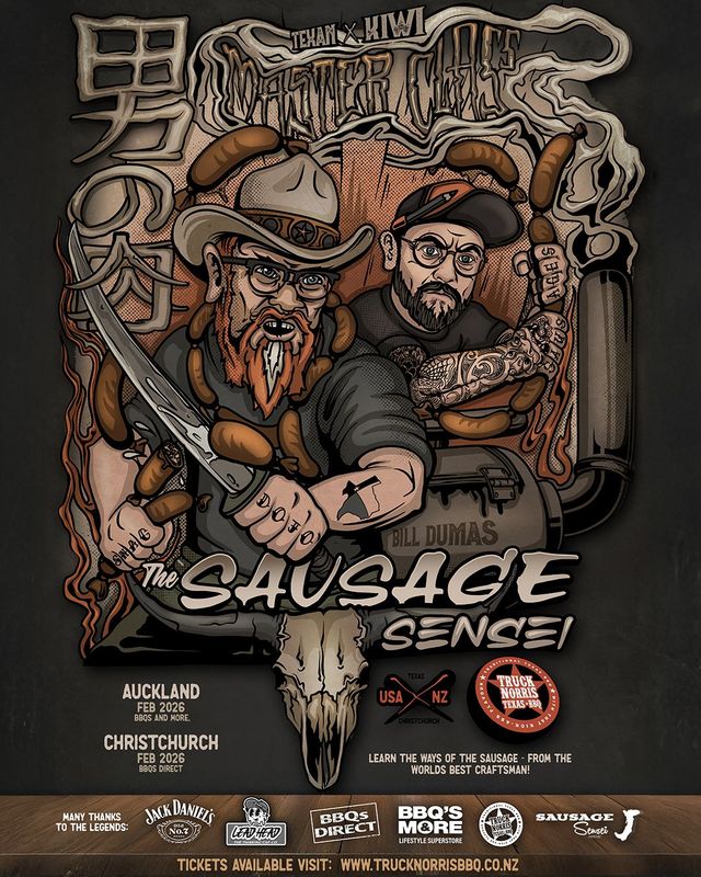 Sausage sensei Masterclass Christchurch 21st February