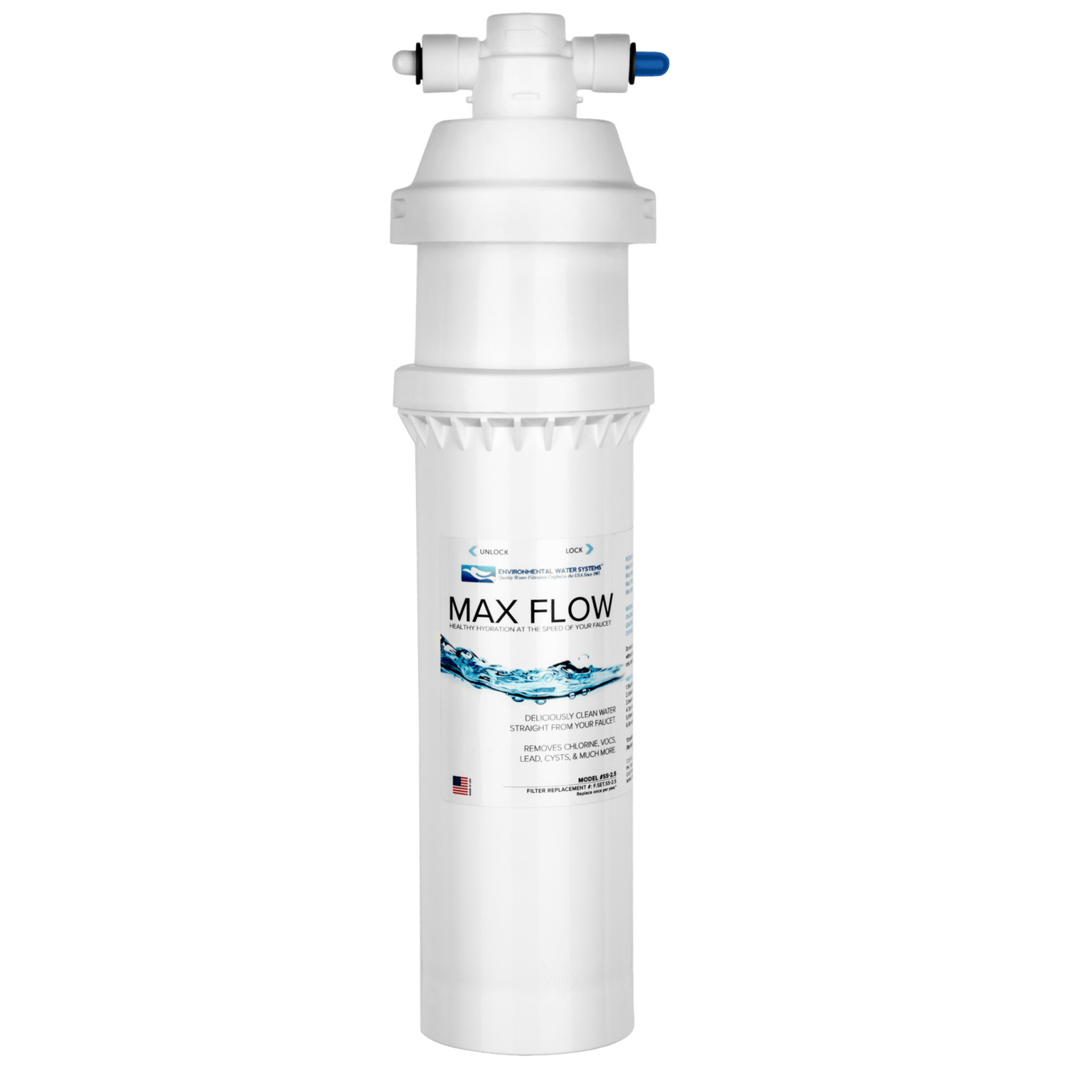 MAX FLOW - Under Counter Water Filtration System