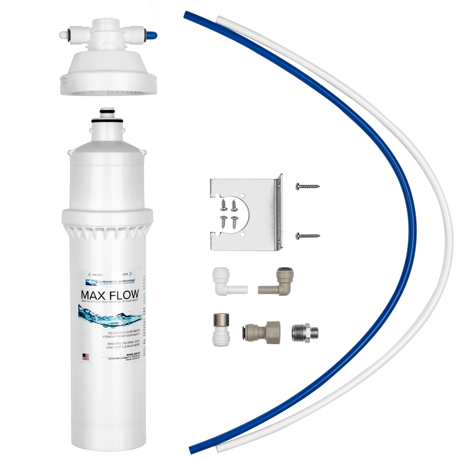 MAX FLOW - Under Counter Water Filtration System