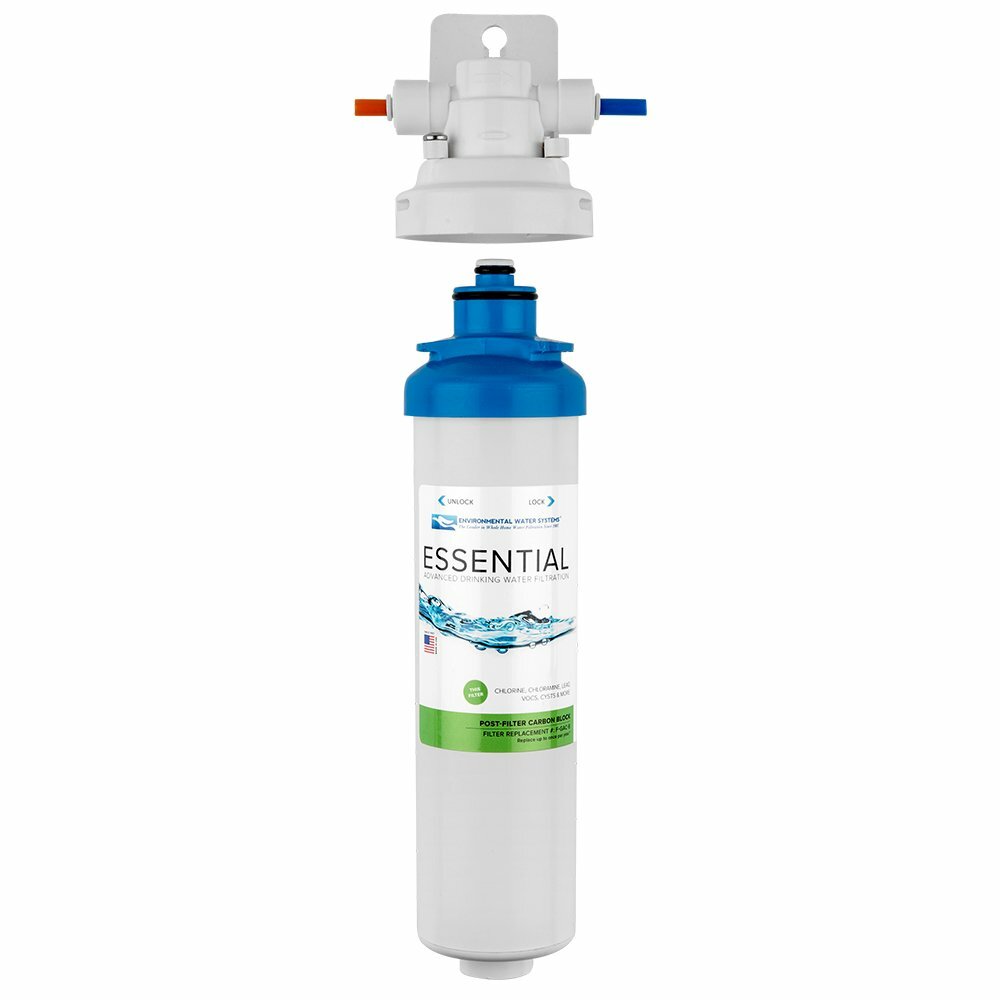 ESSENTIAL Single Stage Undercounter Inline Water Filtration System