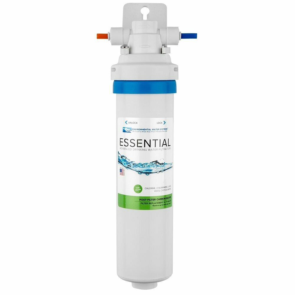 ESSENTIAL Single Stage Undercounter Inline Water Filtration System