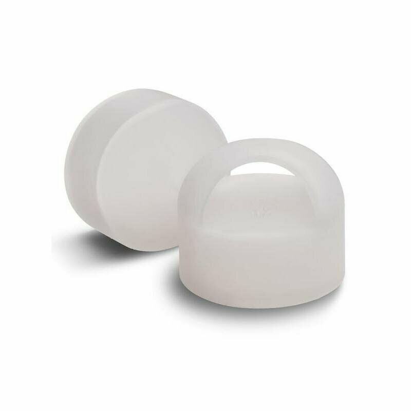 2-Piece Silicone Loop for ViA Gem Water Bottles - Cloud White