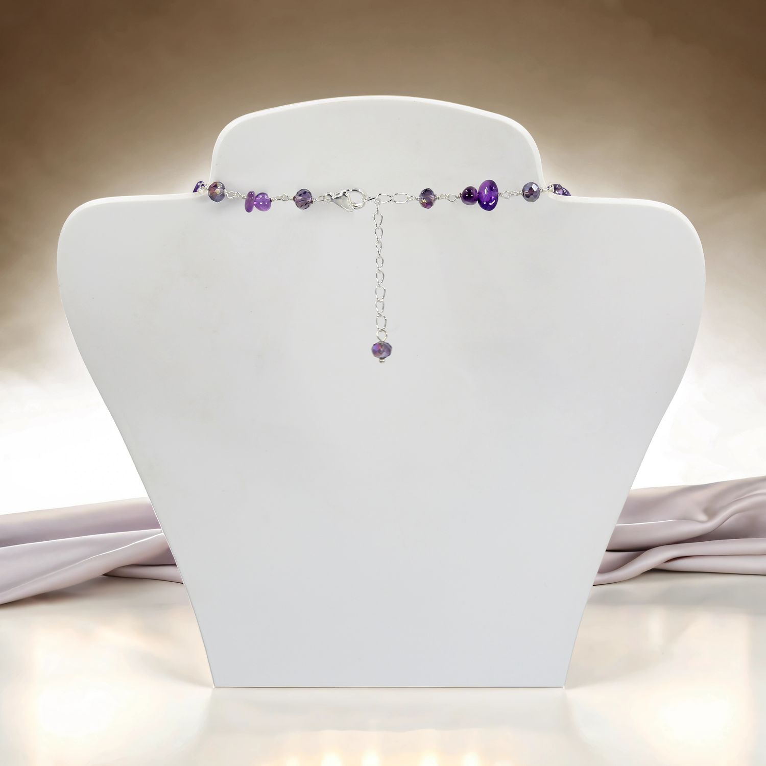 Amethyst Statement Necklace