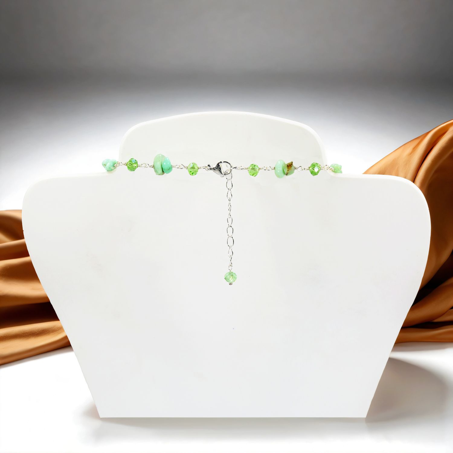 Chrysoprase Statement Necklace