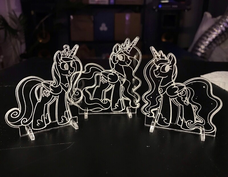 Rulers of Equestria Standee Set