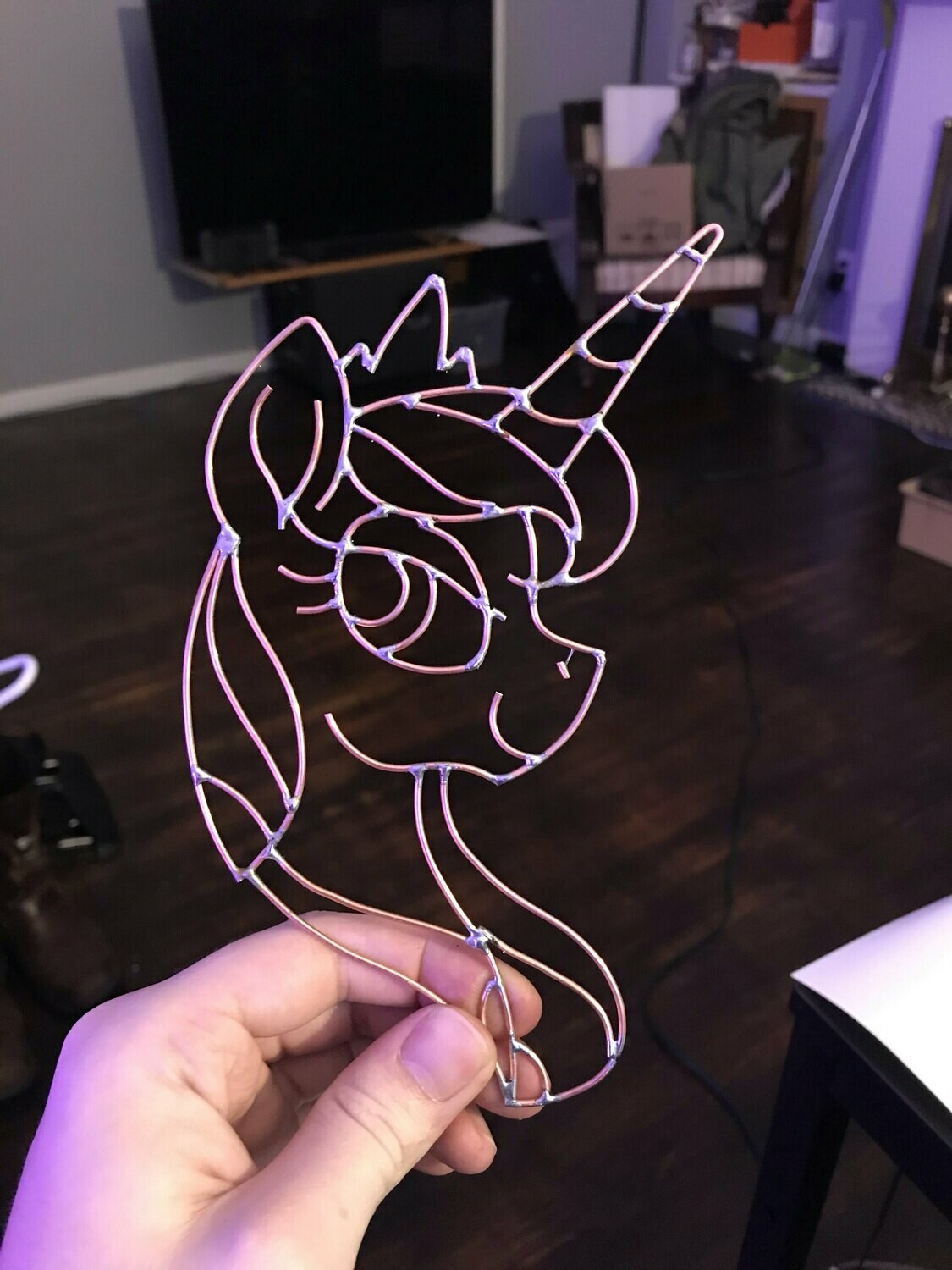 Princess Luna Wire Sculpt