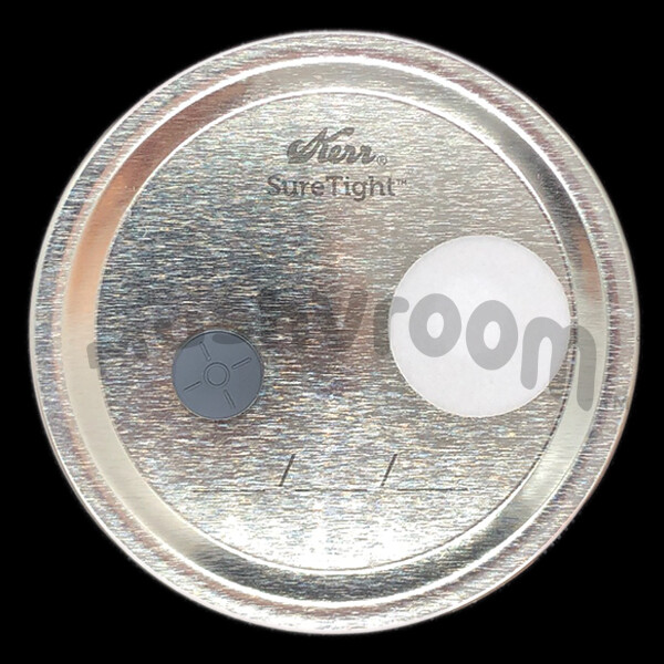 12 Wide Mouth Jar Lids with Filter Patch and Injection Port