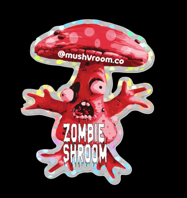 Zombieshroom Limited Edition Sticker