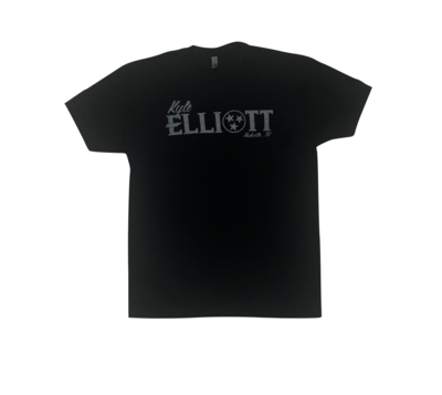Black Kyle Elliott T-shirt (Original)