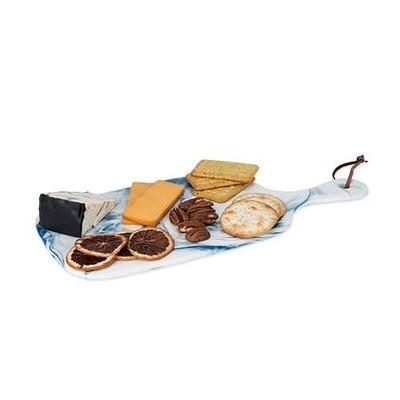 Seaside: Marbled Ceramic Cheese Board by Twine