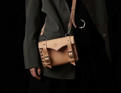 Leather-wood bag "Julijana"