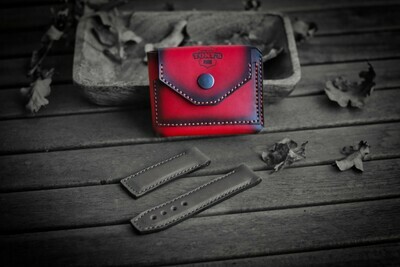 Leather wallet "Anton"