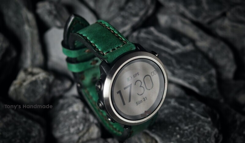 Leather watch strap &quot;Gregor&quot;