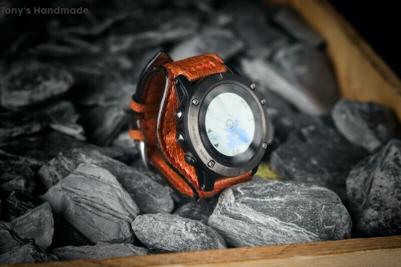 Leather watch strap &quot;Andrej&quot;