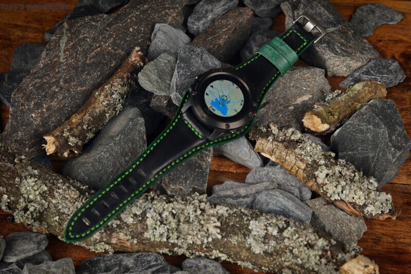 Leather watch strap &quot;Gregor 2&quot;