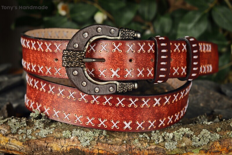 Leather belt &quot;Ultimate&quot;