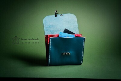 Leather wallet "Borka 2"