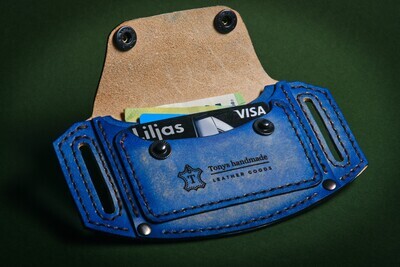 Leather wallet "Borka 3”