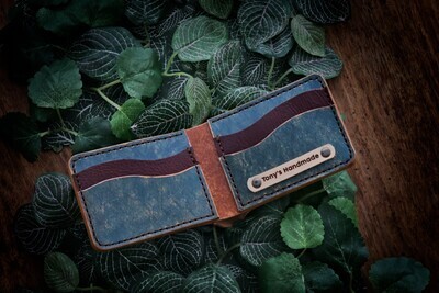 Leather wallet "Jelena"