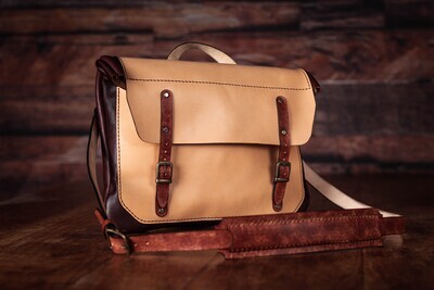 Leather Lap Top Bag