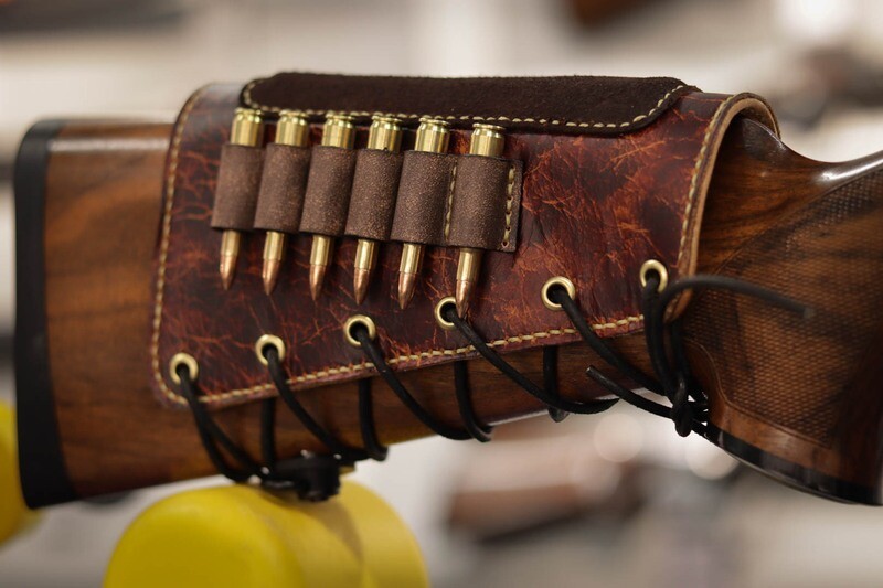 Leather bullet holder 