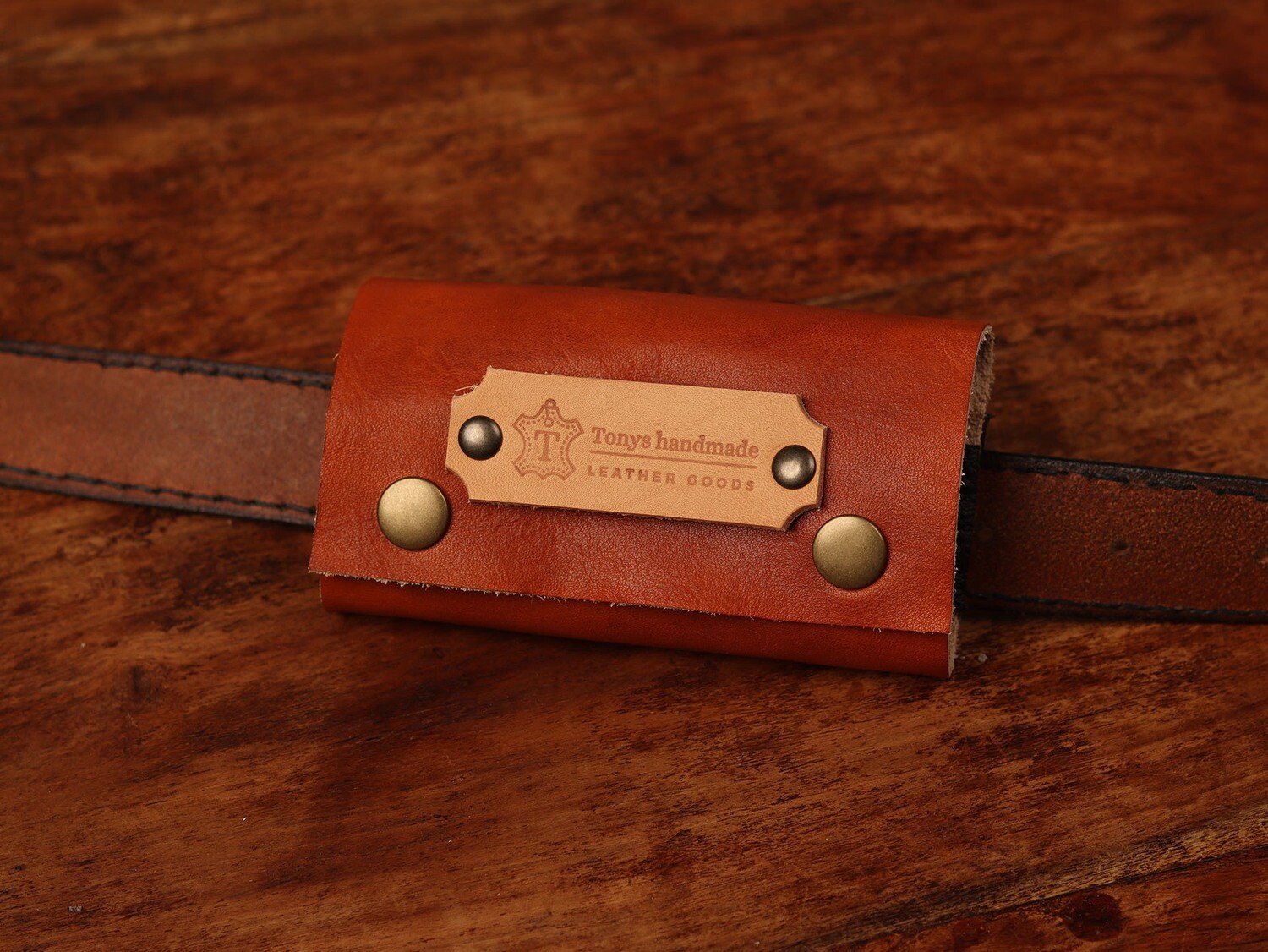 Leather cartridge holder