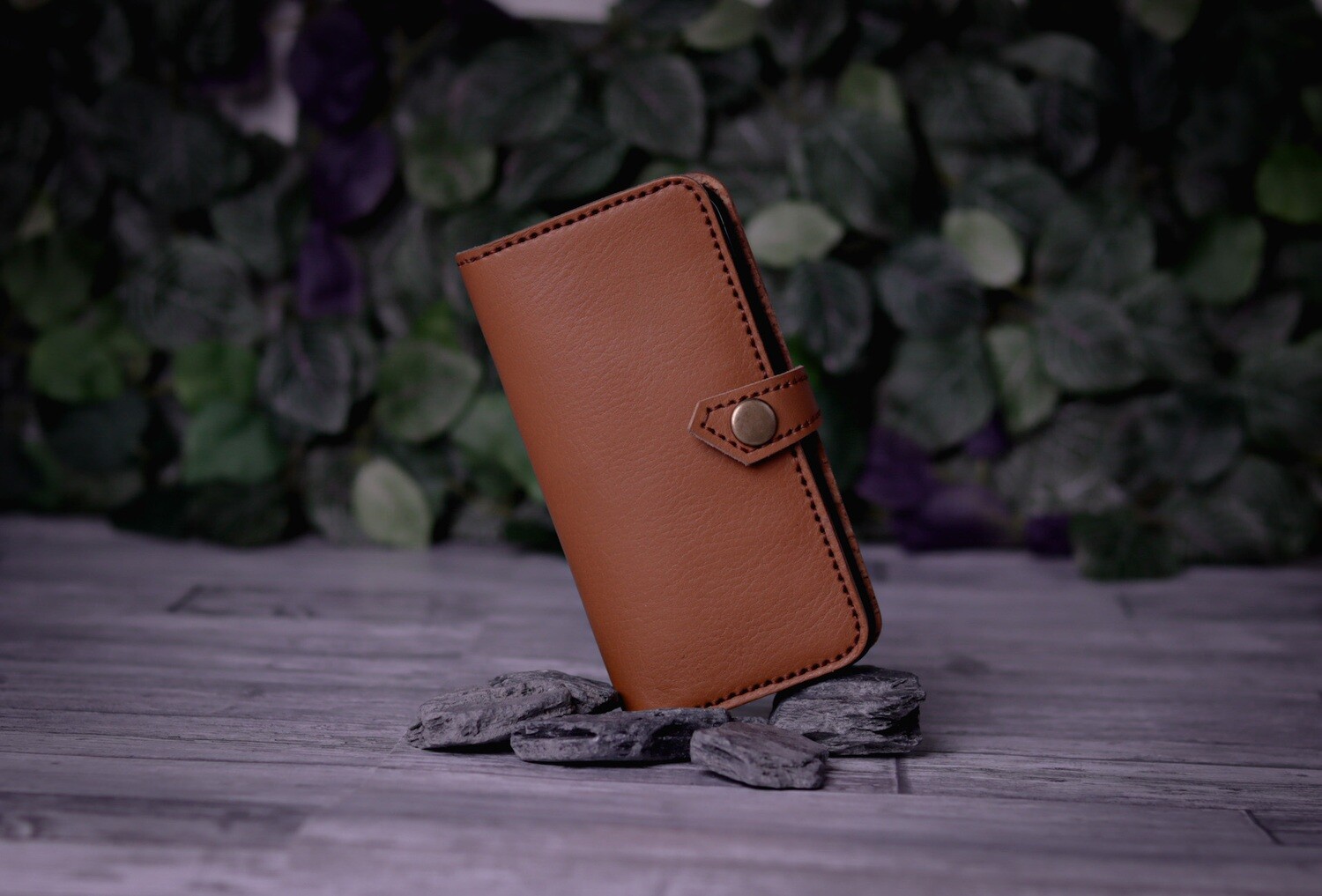 Leather phone case