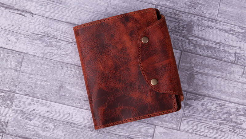 Notebook leather cover