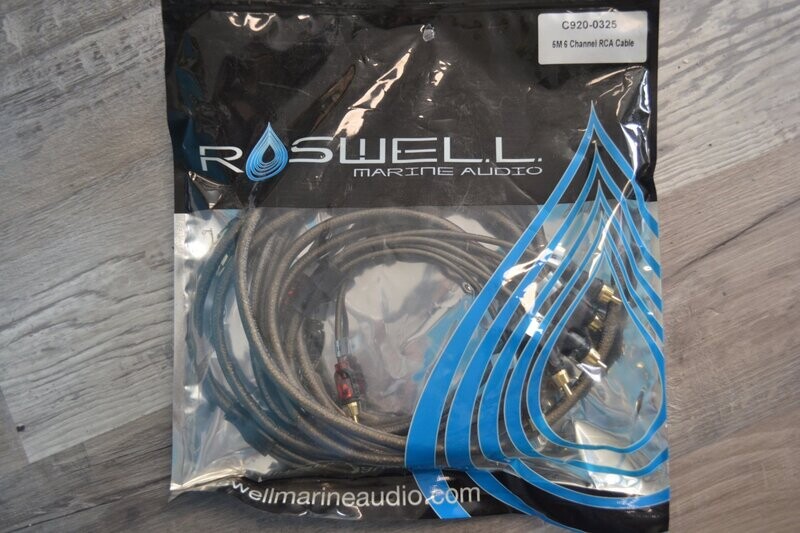 Roswell 5M 6 Channel RCA Cable