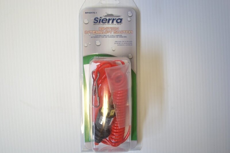 Sierra Marine Engine and Drive Parts- Ignition Interrupt Switch