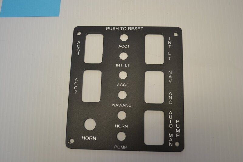 92-95 MasterCraft Barefoot Nautique 200 switch panel