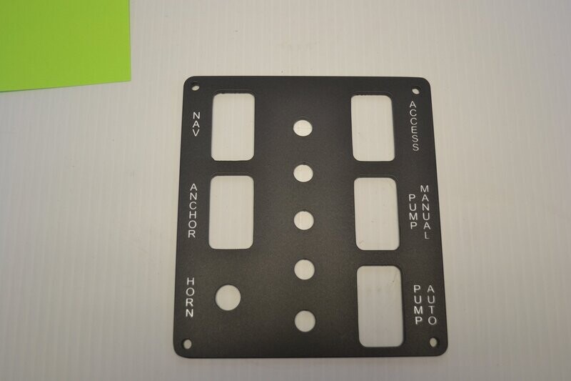 87-91 MasterCraft Barefoot Nautique 200 switch panel