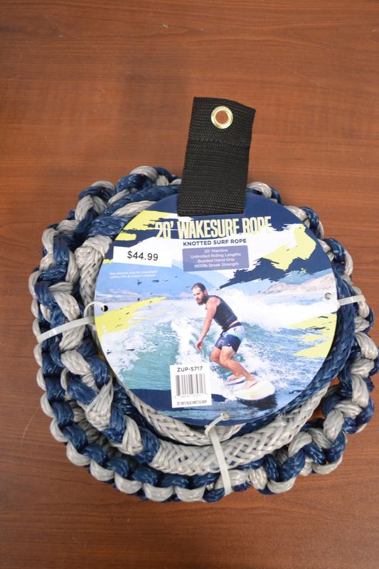 ZUP 20' Knotted Wakesurf Rope  P/N  ZUP-5717